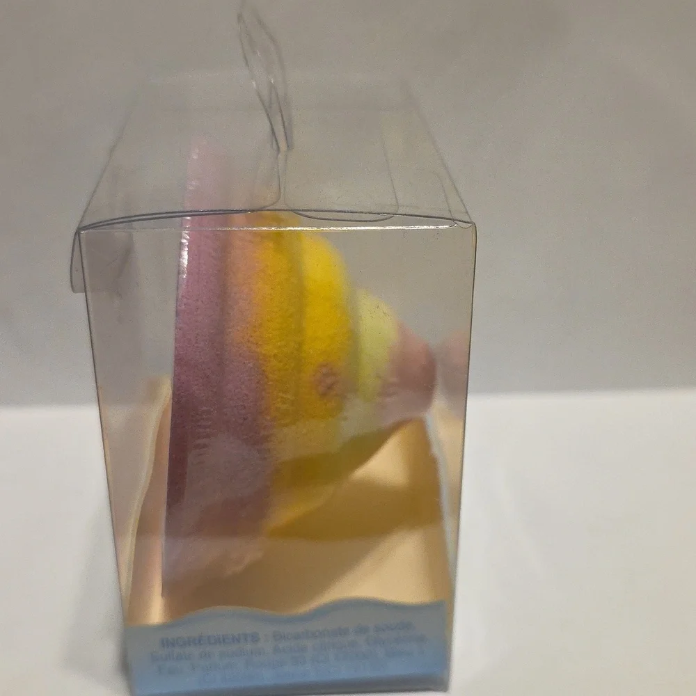 PINK RAINBOW UNICORN POOP BATH BOMB